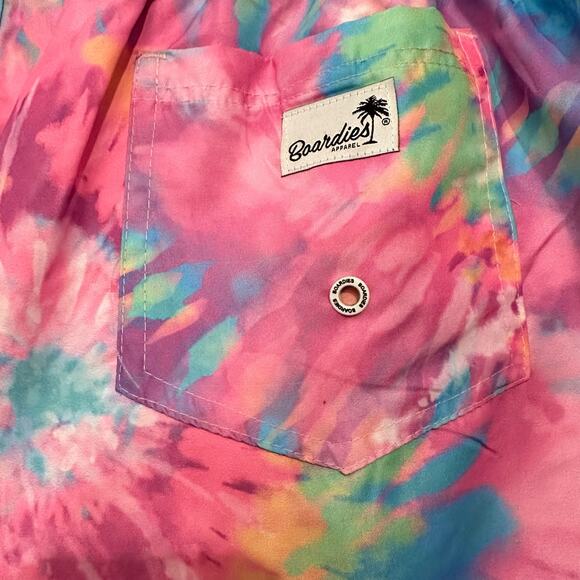 Boardies Spiral Tie Dyed 15" Swim Trunks size XL - Picture 3 of 8